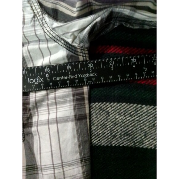 Larry Mahan Western Shirt Pearl Snap Cowboy Collection Plaid Vintage Size Medium - Picture 6 of 6